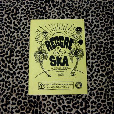 Fanzine impreso en tonner, 22 páginas, tapa amarilla, interior en hojas verdes. Contiene 16 flyers encargados para fechas, 1 cómic, 2 tapas de fanzines, 1 tapa de disco y tatuajes de reggae y ska.