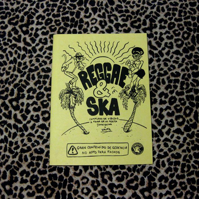Fanzine impreso en tonner, 22 páginas, tapa amarilla, interior en hojas verdes. Contiene 16 flyers encargados para fechas, 1 cómic, 2 tapas de fanzines, 1 tapa de disco y tatuajes de reggae y ska.