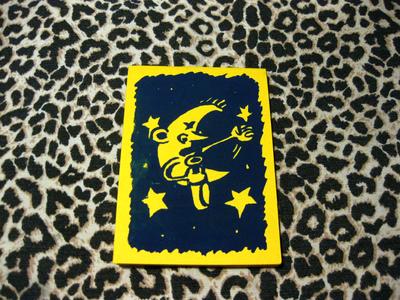 Mini zine, estampado en serigrafía, 16 viñetas de historieta muda.